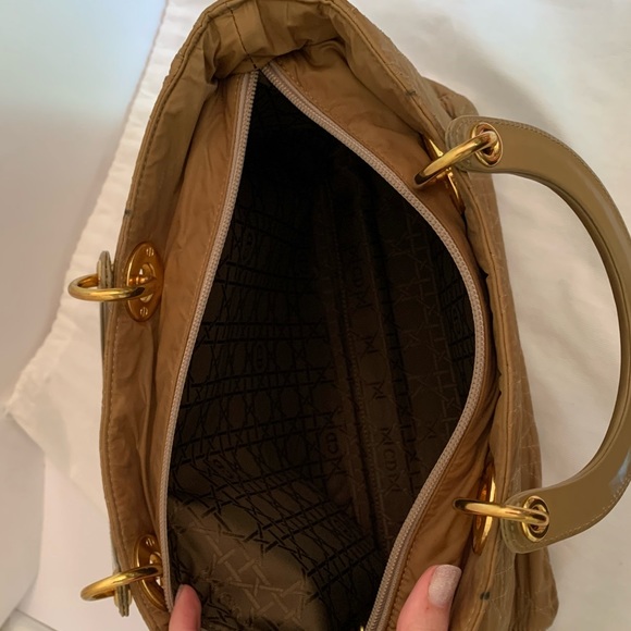 Lady Dior bag, vintage large nylon - Picture 14 of 15